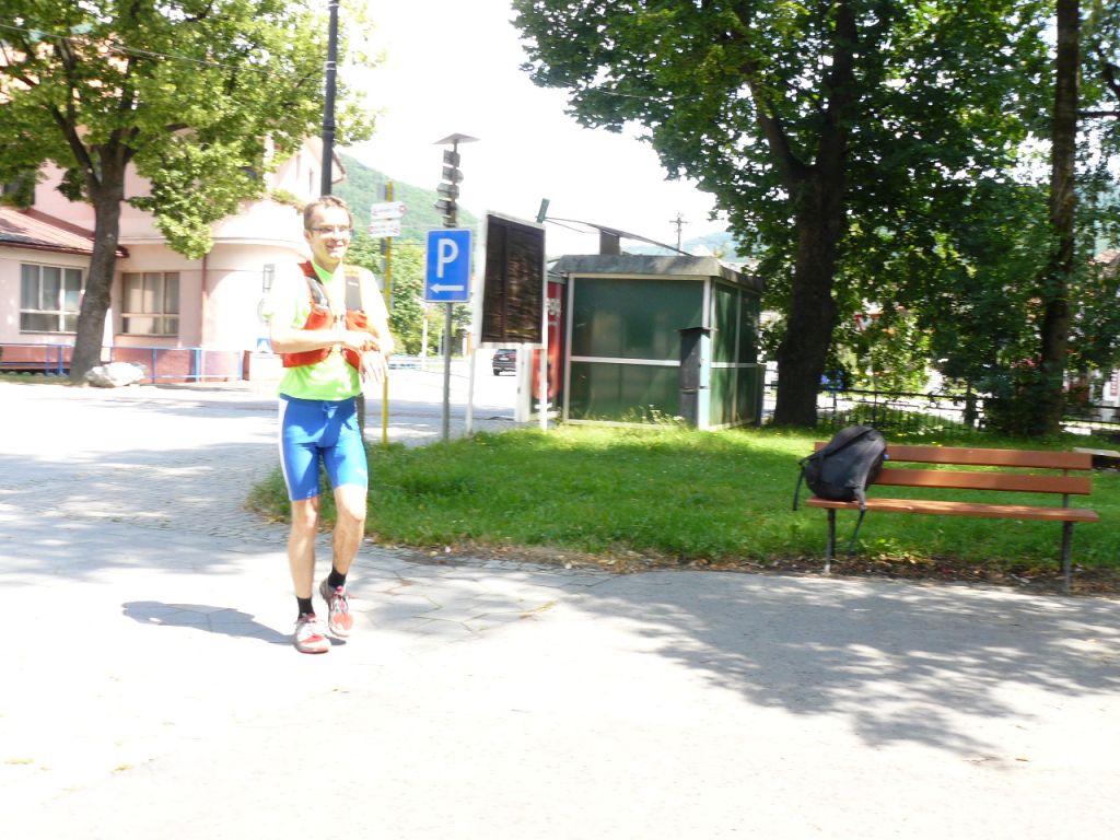 14 po 30 km běhu konečně v Tisovci